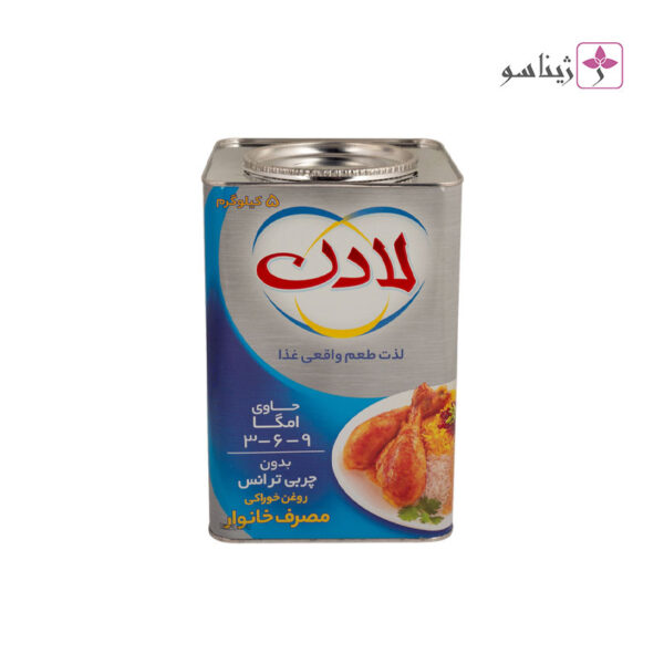 روغن نیم جامد لادن ۵ کیلو ژیناسو