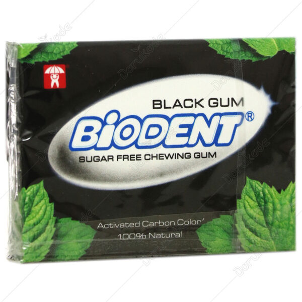 آدامس بایودنت Biodent نعنایی مشکی ۷ تکه