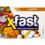 آدامس بدون شکر با طعم استوایی Xfast ایکس فست ژیناسو