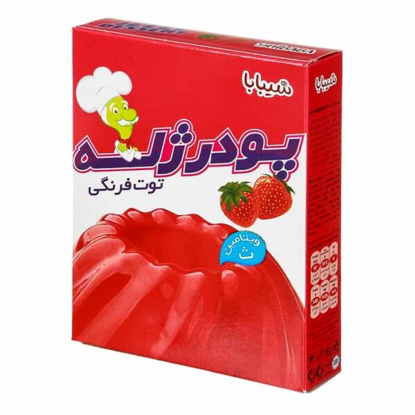 پودر ژله توت فرنگی شیبا ژیناسو