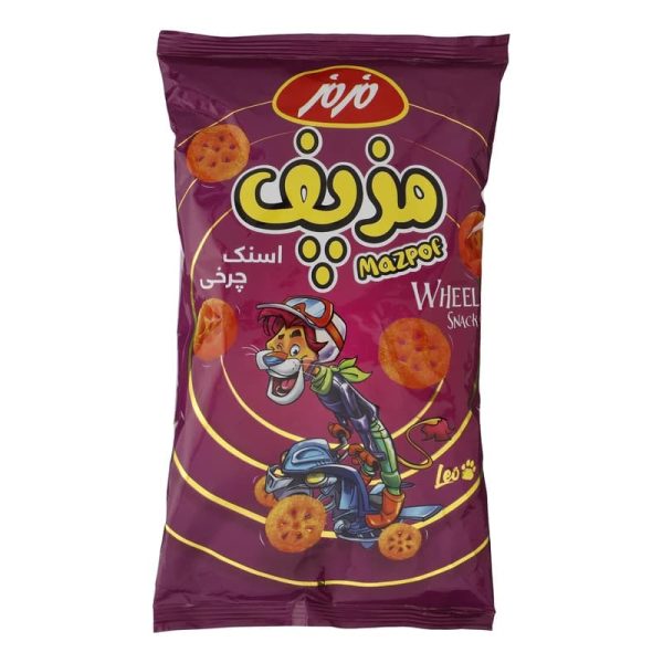 پفک اسنک چرخی مزپف مزمز ژيناسو