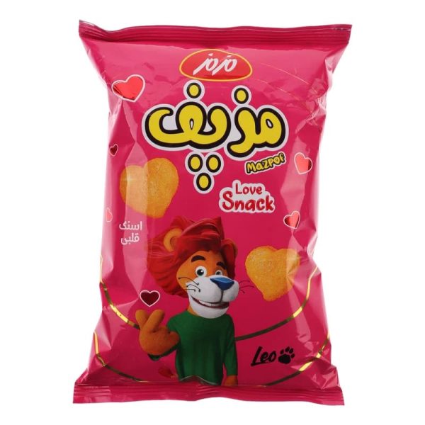 پفک اسنک قلبی مزپف مزمز ژيناسو