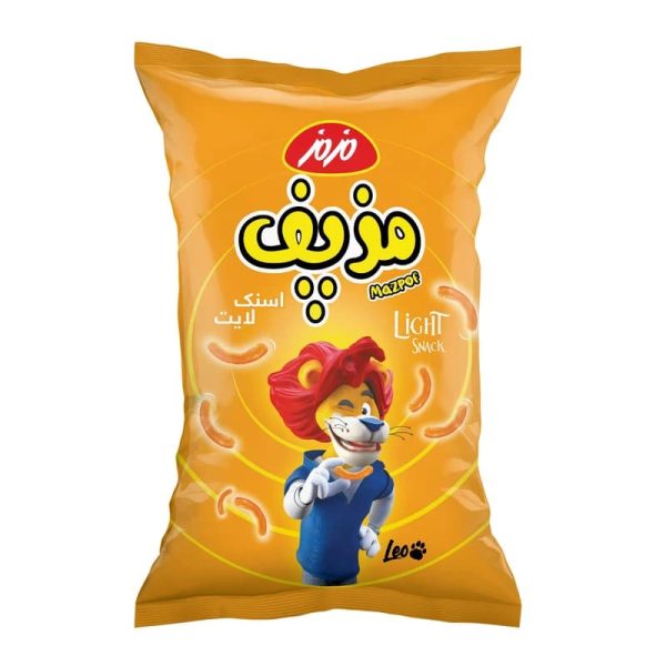 پفک اسنک لایت پنیری مزپف مزمز ژيناسو