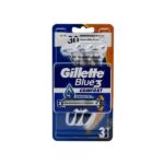 ژیلت بلوتری blue3 سه تیغ کامفورت اصل ژیناسو