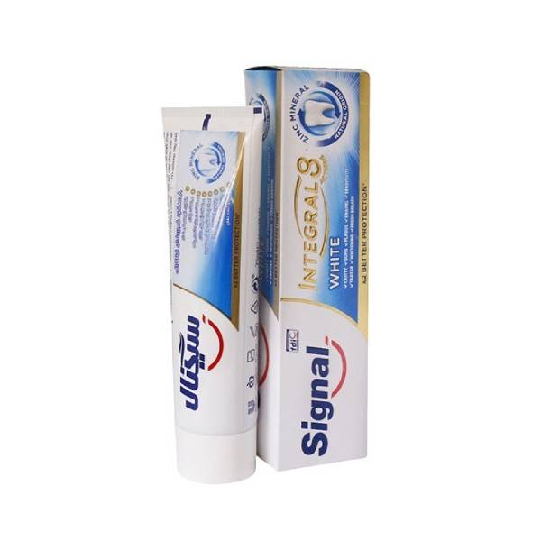 خمیر دندان اینتگرال سفید کننده ۸ کاره سیگنال ژيناسو
