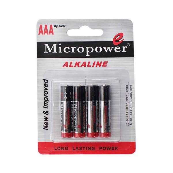 باتری قلمی 1.5 ولت آلکالاین میکرو پاور ژیناسو