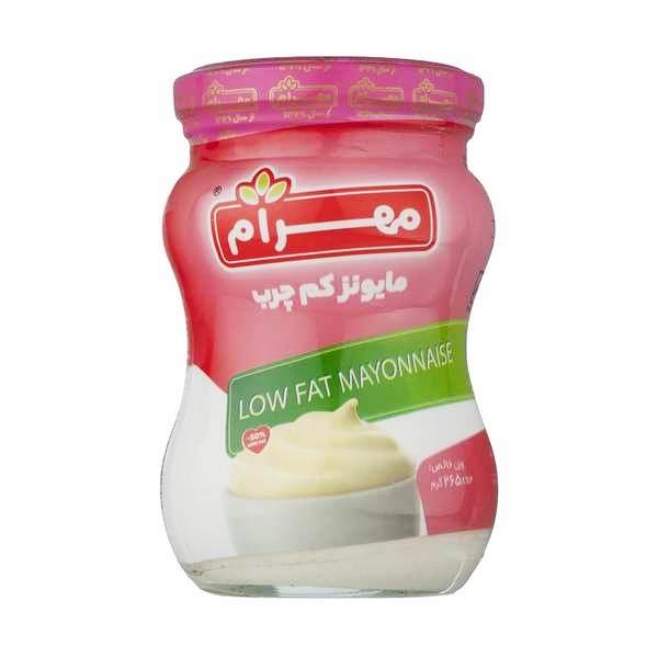 سس مایونز کم چرب شیشه مهرام ژیناسو