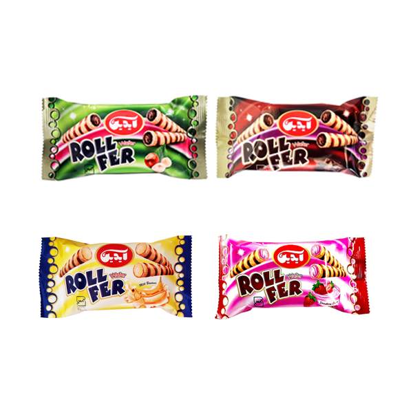 ویفر رولفرطعم دار آیدین ژيناسو