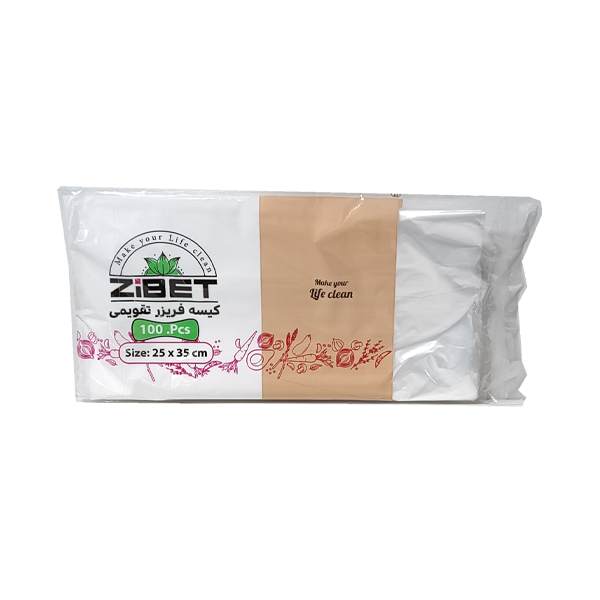 کیسه فریزر پلاستکی (نایلون) زیبت ژيناسو