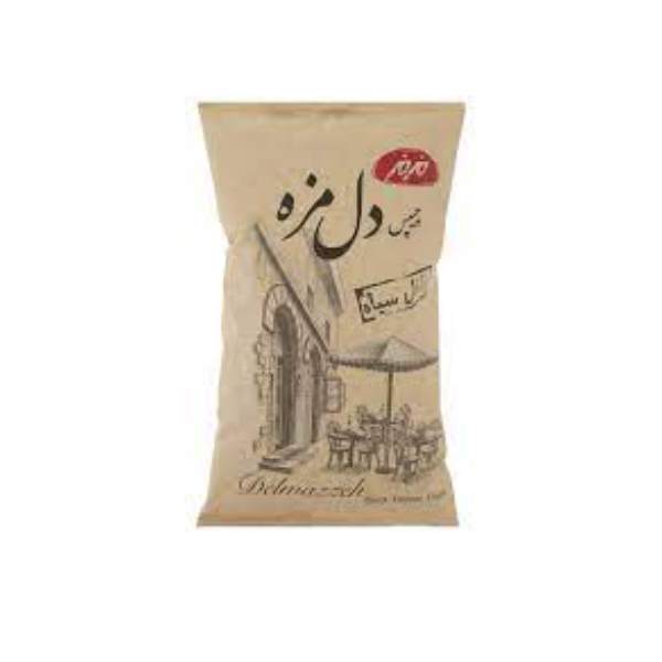 چیپس سنتی فلفل سیاه دل مزه مزمز ژیناسو