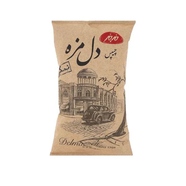 چیپس سنتی نمکی دل مزه مزمز ژیناسو