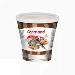 شکلات صبحانه دو رنگ کرم کاکائو شیری فندقی فرمند ژيناسو