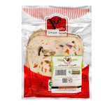 کالباس ورقه ای قارچ و مرغ دالاهو ژيناسو