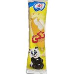بستنی چوبی وانیلی با روکش موزی پاندا ژيناسو