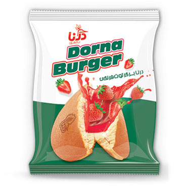 پن کیک درنا برگر توت فرنگی درنا ژیناسو